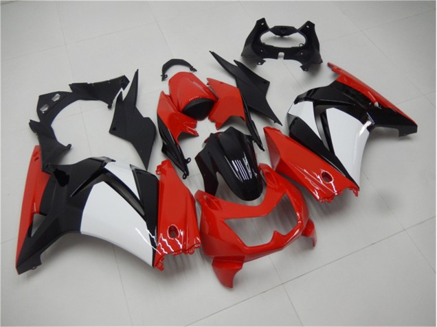 Rouge Noir Blanc Carénage Moto EX250 2008-2012