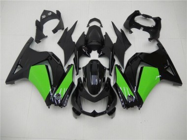 Noir Vert Carénages Moto EX250 2008-2012