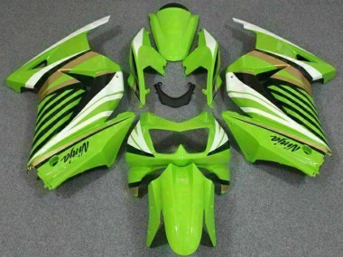 Vert Blanc Noir Ninja Carénage Moto EX250 2008-2012