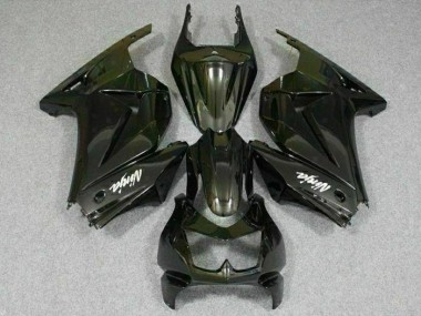 Noir Kit Carénages Motos EX250 2008-2012