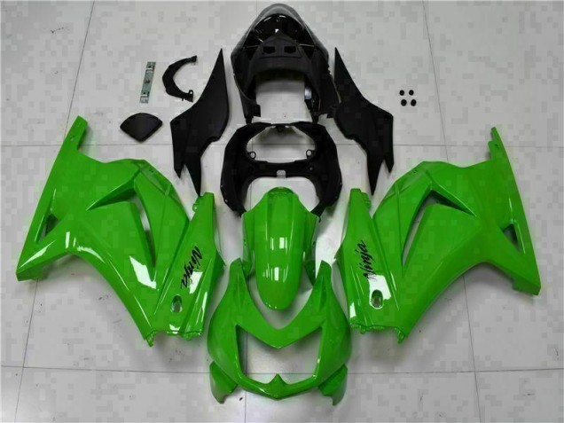 Vert Noir Ninja Kit Carénages Motos & Plastique EX250 2008-2012 Vert Noir Ninja Kit Carénages Motos & Plastique EX250 2008-2012