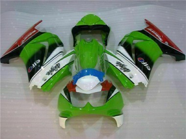 Blanc Vert Noir Ninja Carénage Moto EX250 2008-2012