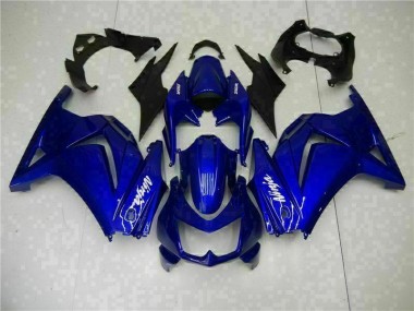 Bleu Noir Blanc Ninja Carénages Moto EX250 2008-2012