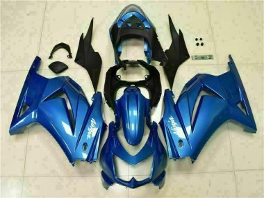 Bleu Noir Blanc Ninja Carénage Moto EX250 2008-2012