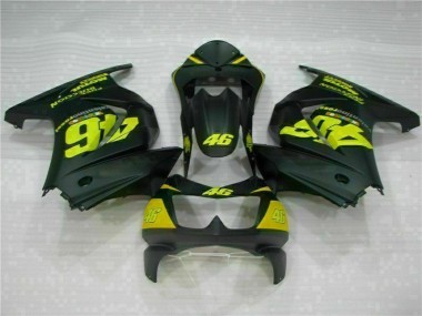 Noir Jaune 46 Carénage Moto EX250 2008-2012
