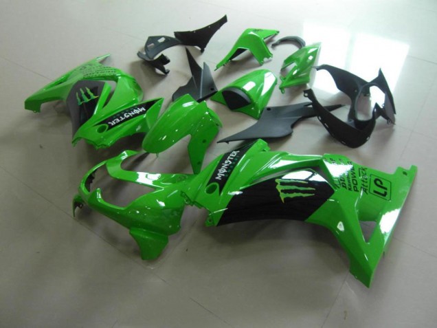 Nouveau Vert Monster Carénage Moto ZX 250R 2008-2012 Nouveau Vert Monster Carénage Moto ZX 250R 2008-2012