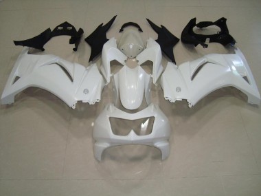 Blanc Carénages Moto ZX 250R 2008-2012