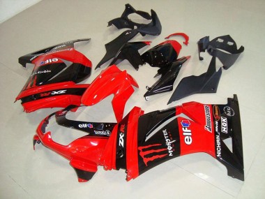 Rouge Monster Carénage Moto ZX 250R 2008-2012