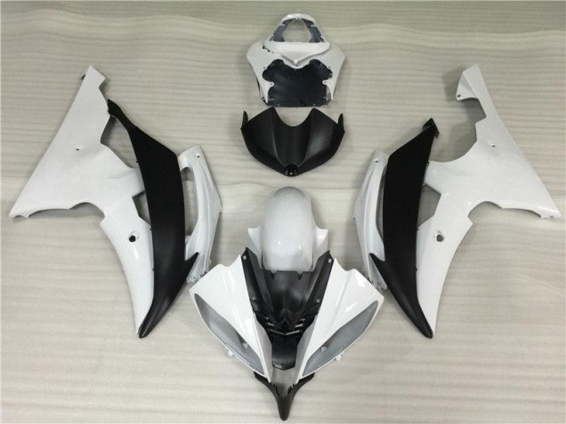 Blanc Noir Carénages Moto & Carrosserie R6 2008-2016 Blanc Noir Carénages Moto & Carrosserie R6 2008-2016