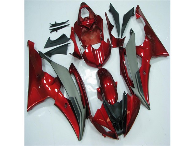 Rouge Gris Carénage Moto R6 2008-2016