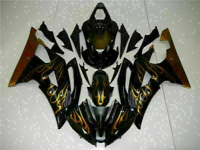 Noir Carénages Moto R6 2008-2016 Noir Carénages Moto R6 2008-2016