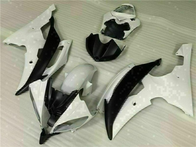 Blanc Noir Kit Carénages Motos & Plastique R6 2008-2016 Blanc Noir Kit Carénages Motos & Plastique R6 2008-2016