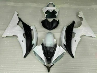 Blanc Noir Kit Carénages Motos & Plastique R6 2008-2016