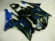 Bleu Flamme Noir Carénage Moto R6 2008-2016