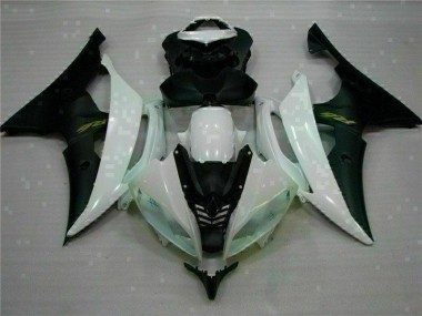 Blanc Noir Carénages Moto R6 2008-2016