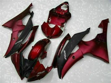 Rouge Noir Carrosserie Moto R6 2008-2016