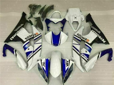 Bleu Blanc Bleu Blanc ENEOS Carénages Moto R6 2008-2016