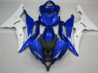 Bleu Blanc Noir Carénage Moto R6 2008-2016