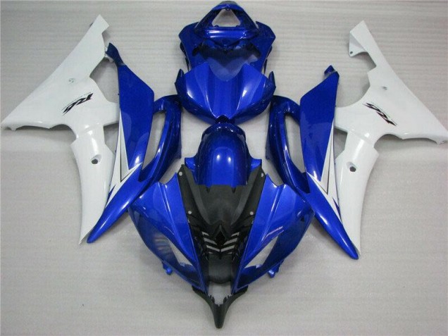 Bleu Blanc Noir Carénage Moto R6 2008-2016 Bleu Blanc Noir Carénage Moto R6 2008-2016