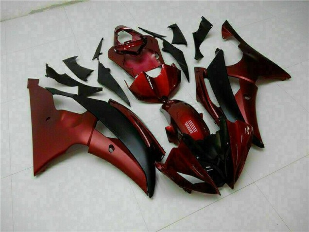 Rouge Noir Kit Carénages Motos Complet R6 2008-2016 Rouge Noir Kit Carénages Motos Complet R6 2008-2016