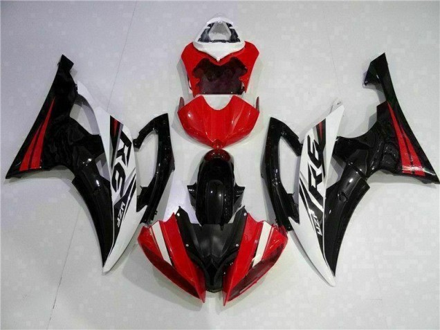 Rouge Noir Carénage Moto R6 2008-2016 Rouge Noir Carénage Moto R6 2008-2016