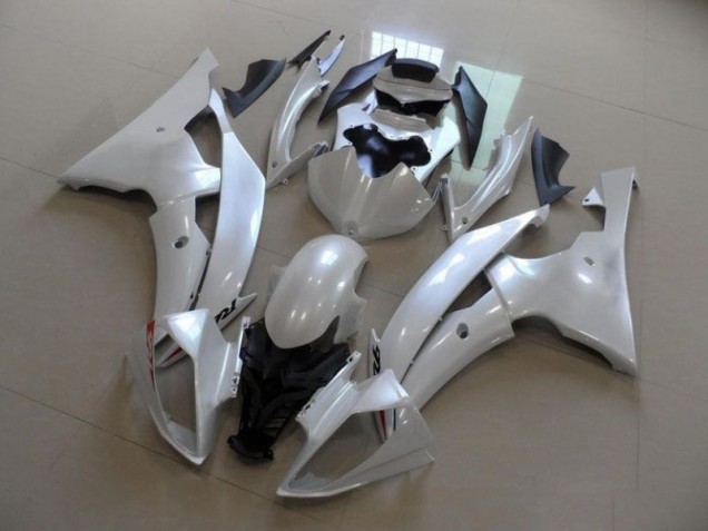 Blanc Nacré Carénage Moto R6 2008-2016 Blanc Nacré Carénage Moto R6 2008-2016