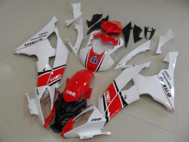 Rouge Blanc Style OEM Carénage Moto R6 2008-2016