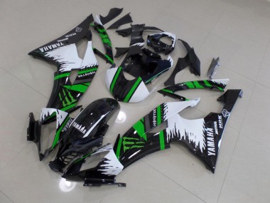 Spécial Blanc Vert Monster Carénage Moto R6 2008-2016