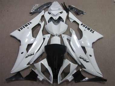 Blanc Noir Décalque Carénage Moto R6 2008-2016