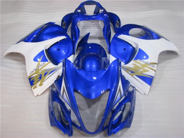 Bleu Blanc Carrosserie Moto GSXR 1300 Hayabusa 2008-2019 Bleu Blanc Carrosserie Moto GSXR 1300 Hayabusa 2008-2019