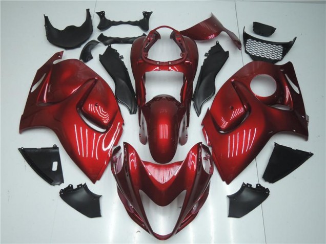 Rouge Carénage Moto GSXR 1300 Hayabusa 2008-2019 Rouge Carénage Moto GSXR 1300 Hayabusa 2008-2019