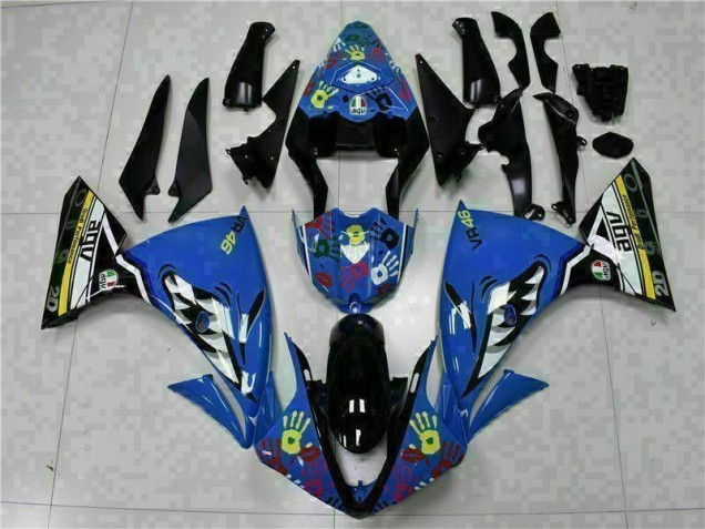 Bleu Carénages Moto R1 2009-2011 Bleu Carénages Moto R1 2009-2011
