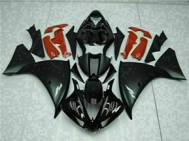 Noir Rouge Carénage Moto R1 2009-2011