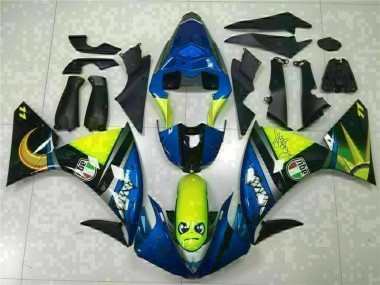Bleu Carénage Moto R1 2009-2011
