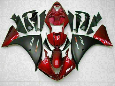 Rouge Noir Carénages Moto R1 2009-2011