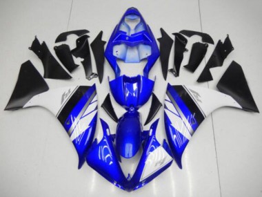 Bleu Blanc Noir Carénage Moto R1 2009-2011