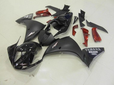 Noir Mat Carrosserie Moto R1 2009-2011