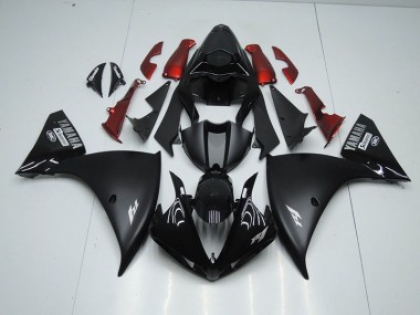 Noir Mat Carénages Moto R1 2009-2011