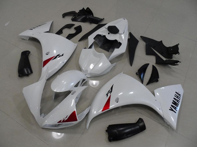 Blanc Noir Carénage Moto R1 2009-2011 Blanc Noir Carénage Moto R1 2009-2011