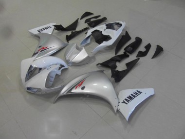 Blanc Argent Carénage Moto R1 2009-2011