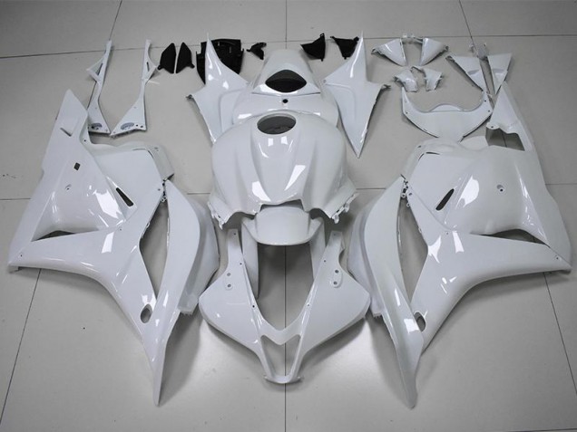 Blanc Nacré Carénage Moto CBR 600 RR 2009-2012 Blanc Nacré Carénage Moto CBR 600 RR 2009-2012