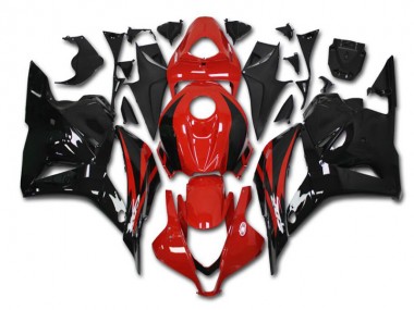 Rouge Noir Kit Carénages Motos CBR 600 RR 2009-2012