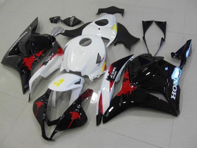 Noir Rouge Blanc Carénage Moto CBR 600 RR 2009-2012