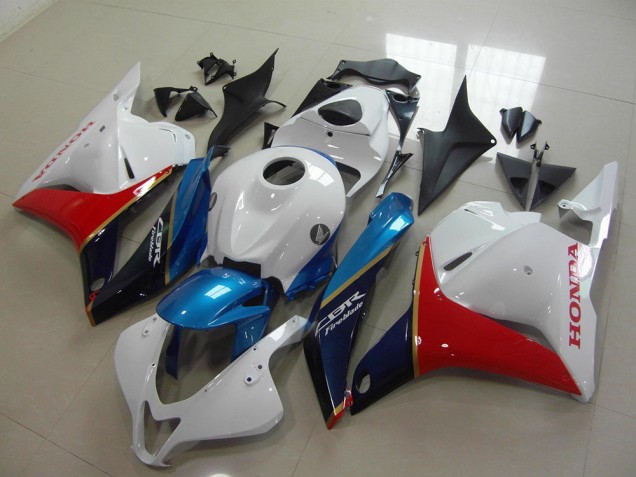 Noir Rouge Bleu Carénage Moto CBR 600 RR 2009-2012 Noir Rouge Bleu Carénage Moto CBR 600 RR 2009-2012