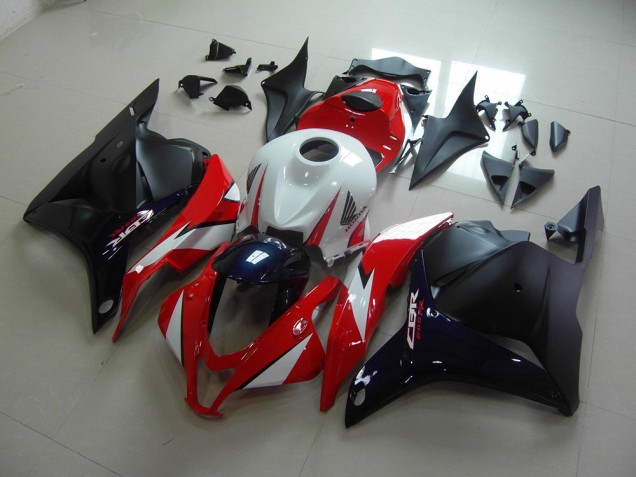 Rouge Bleu Foncé Carénage Moto CBR 600 RR 2009-2012