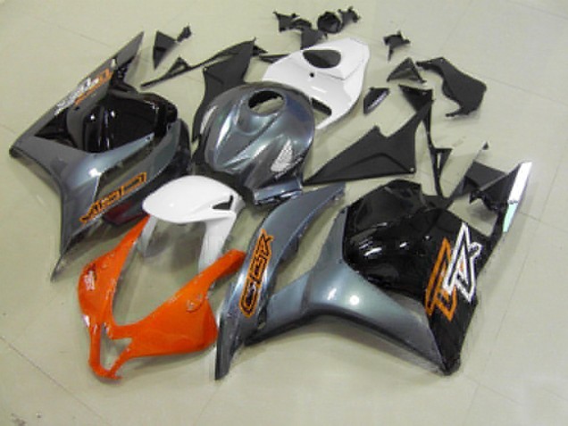 Orange Gris Noir Carénages Moto CBR 600 RR 2009-2012 Orange Gris Noir Carénages Moto CBR 600 RR 2009-2012