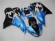 Bleu Noir Carénages Moto ZX6R 2009-2012 Bleu Noir Carénages Moto ZX6R 2009-2012