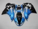 Bleu Noir Carénages Moto ZX6R 2009-2012 Bleu Noir Carénages Moto ZX6R 2009-2012