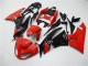 Rouge Noir Carénage Moto ZX6R 2009-2012 Rouge Noir Carénage Moto ZX6R 2009-2012