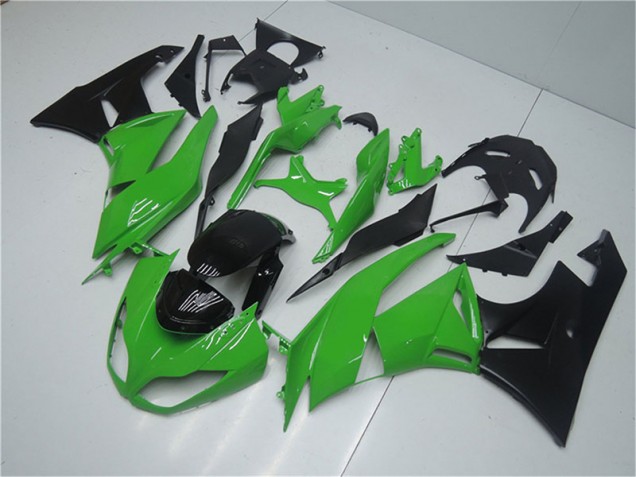Vert Noir Carrosserie Moto ZX6R 2009-2012 Vert Noir Carrosserie Moto ZX6R 2009-2012